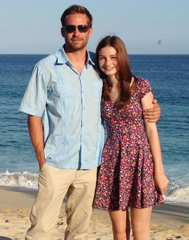 Paul Walker y su hija Meadow se han mostrado felices en más de una ocasión.