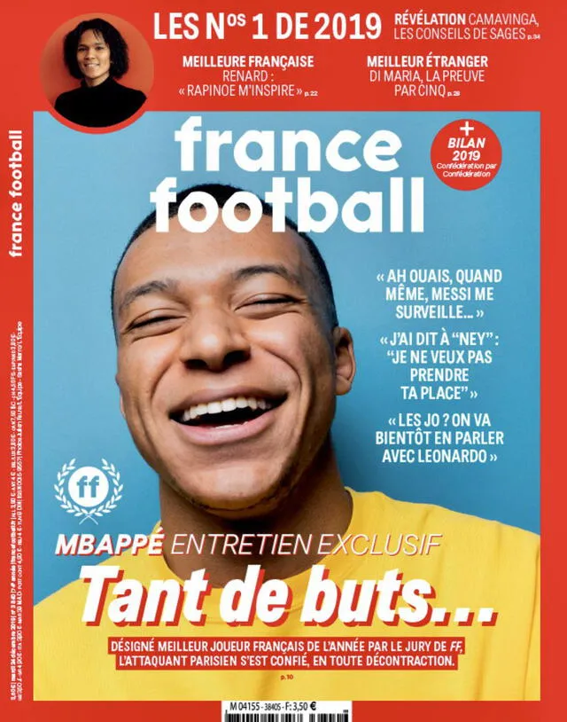 Mbappé en France Football