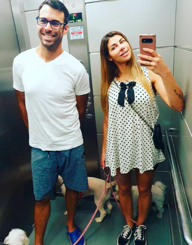 Xoana González y su pareja  Foto: Instagram