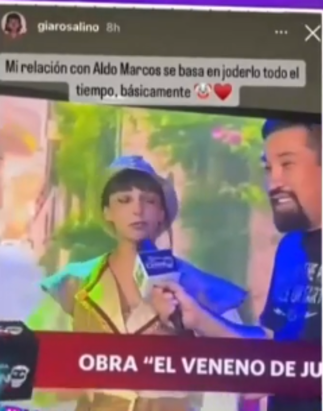  Gia Rosalino es vinculada a Aldo Miyashiro. Foto: Instagram/Gia Rosalino    