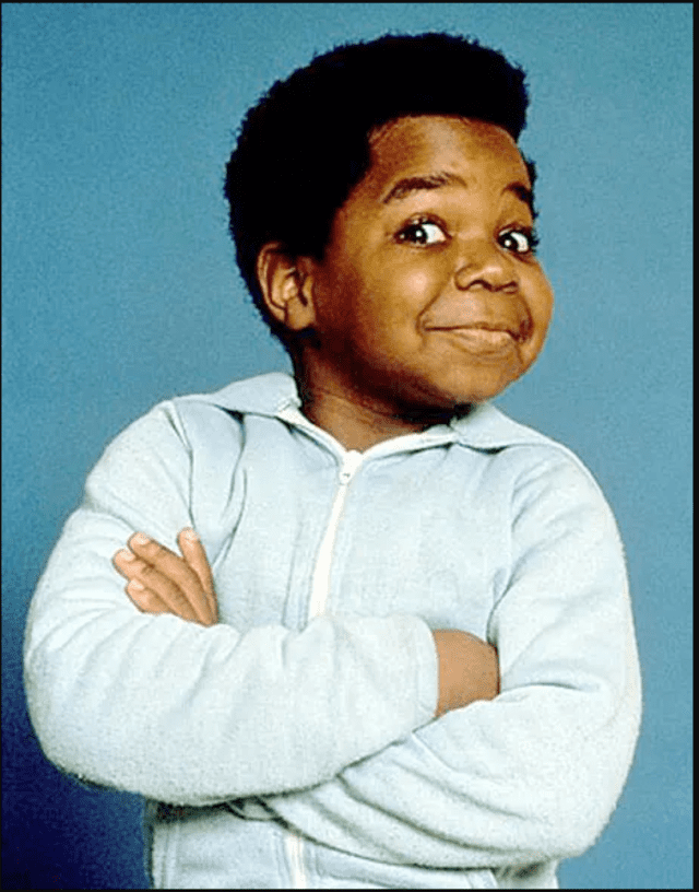 Gary Coleman was one of the first to earn millions for his participation in North American series.  Photo: Vanity Fair   
