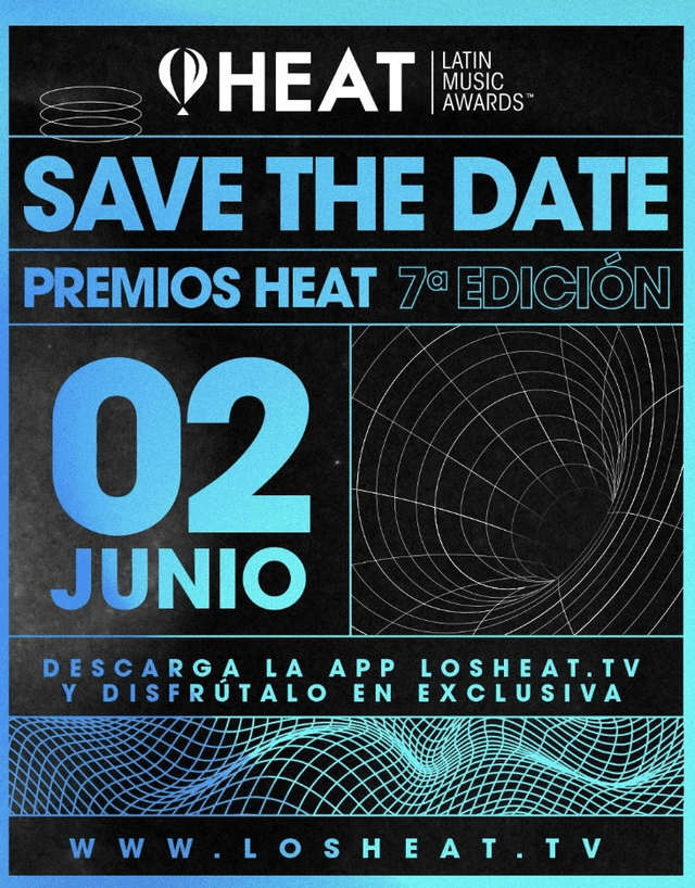 Esta es la fecha oficia de los Premios Heat 2022. Foto: Instagram