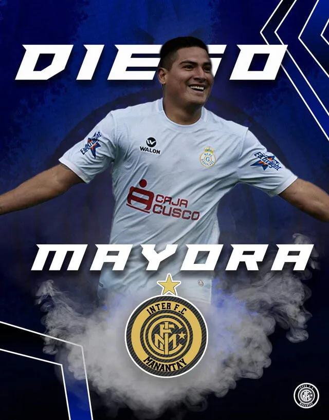 Diego Mayora es nuevo refuerzo del Inter FC de Manantay - Ucayali