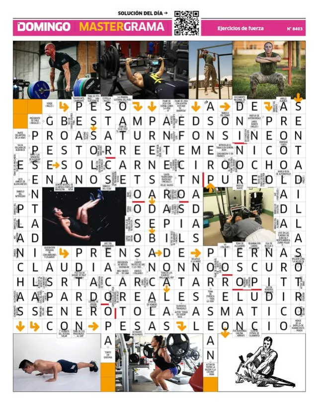 Mastergrama N° 8403 Mastergrama N° 8403