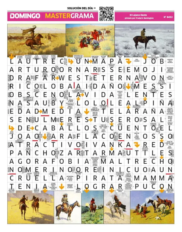 Mastergrama N° 8452 Mastergrama N° 8452