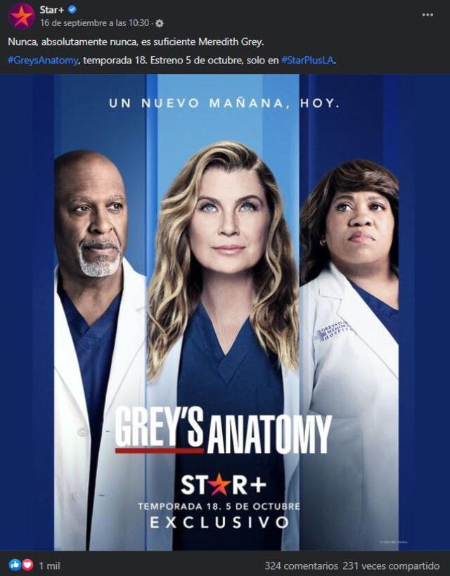 “greys Anatomy” Deja Amazon Prime Video ¿dónde Se Podrá Ver La Serie Médica Con Ellen Pompeo