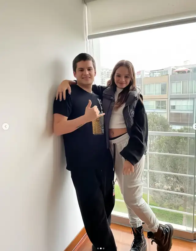 Sergio Baigorria y su hermana Thamara Medina. Foto: Instagram Sergio Baigorria y su hermana Thamara Medina. Foto: Instagram