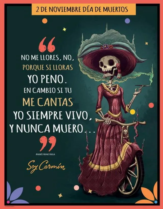 Día de Muertos | Imágenes del Día de Muertos para enviar por Whatsapp | cuándo es día de muertos | México | imágenes de feliz día de muertos | cómo se celebra día de muertos | imágenes de día de muertos con frases | mensaje de día de muertos