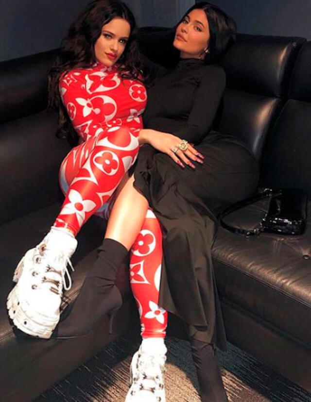 Kylie Jenner y Rosalía se volvieron muy amigas.