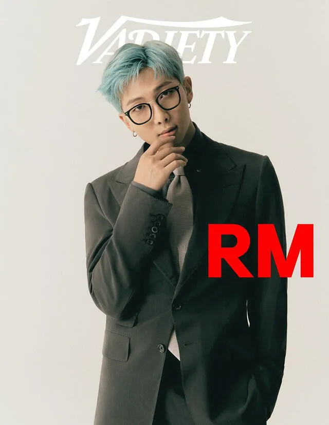 Fotografía de Namjoon de BTS para Variety. Foto: Instagram @variety