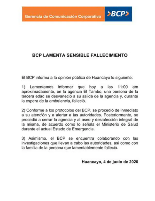 BCP Huancayo
