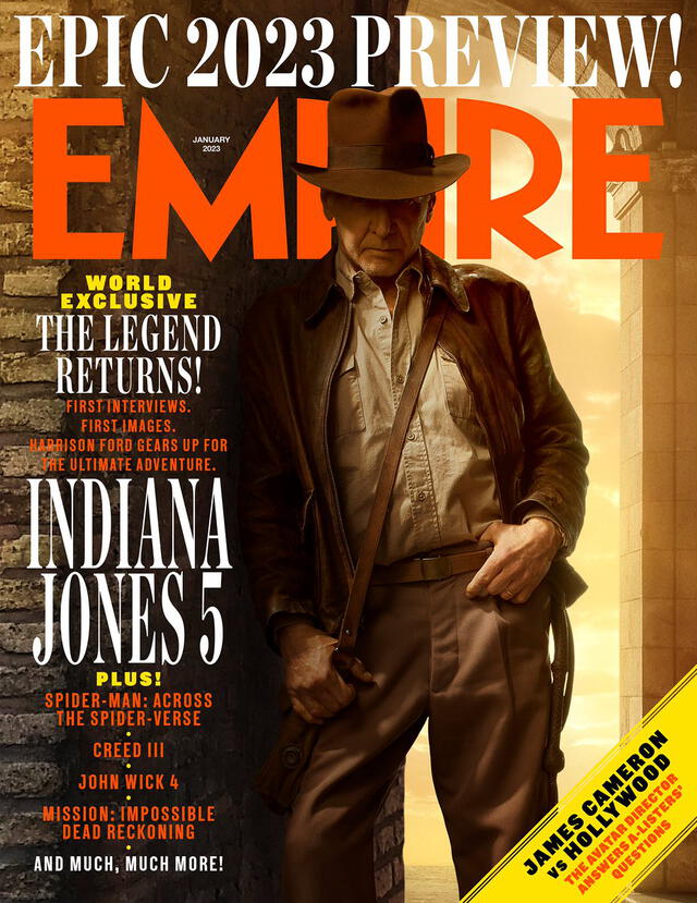 Así luce Indiana Jones. Foto: Empire