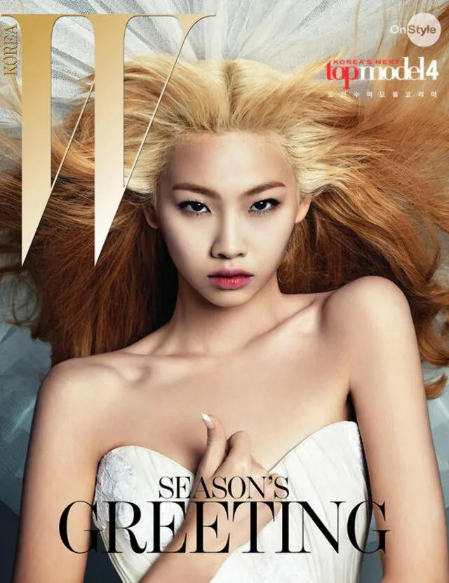 Jung Ho Yeon en la portada del episodio final de Korea's next top model. Foto: Onstyle