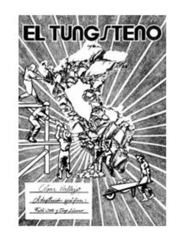 Libro El tungsteno, de César Vallejo.