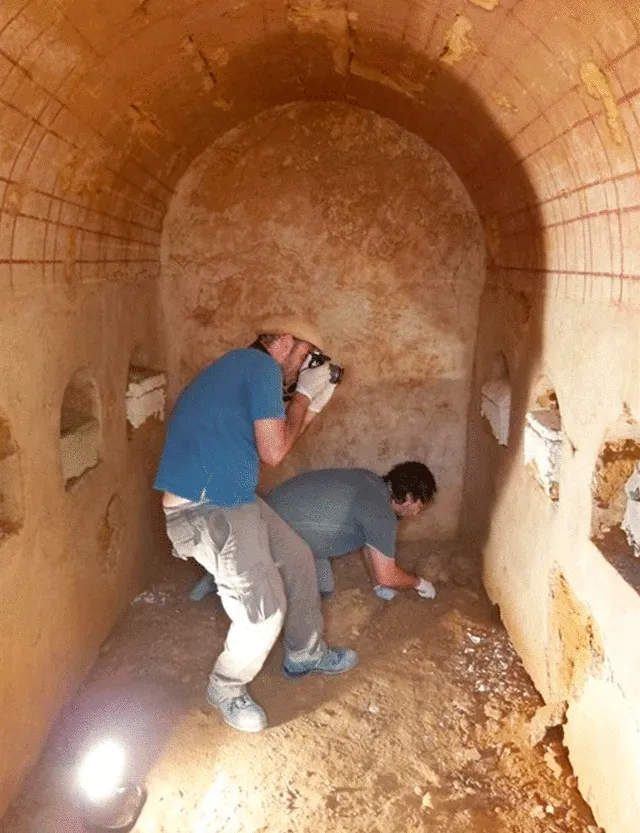 Descubren cámara funeraria al interior de vivienda en Carmona (España)