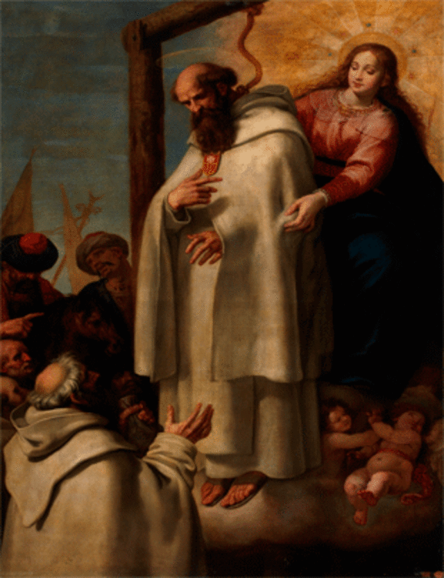 Martirio de san Pedro Armengol. Vicente Carducho. Pintura: Museo del Prado.