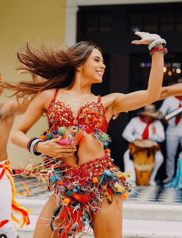 La nueva Reina del Carnaval de Barranquilla 2023 es una mujer con maestría en el baile. Foto: nataliadecastrog/ Instagram