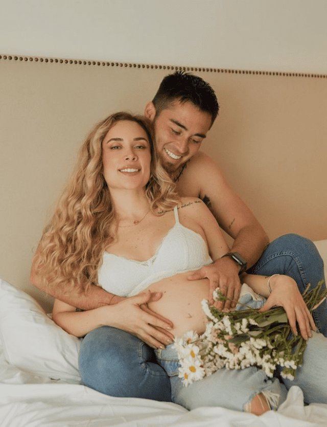 Ale Venturo y Rodrigo Cuba esperan un bebé. foto: Instagram