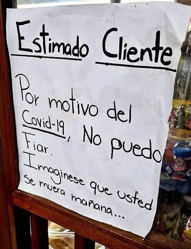 Comparte perturbador mensaje para no fiar a los clientes de un kiosco y enloquecen las redes Comparte perturbador mensaje para no fiar a los clientes de un kiosco y enloquecen las redes