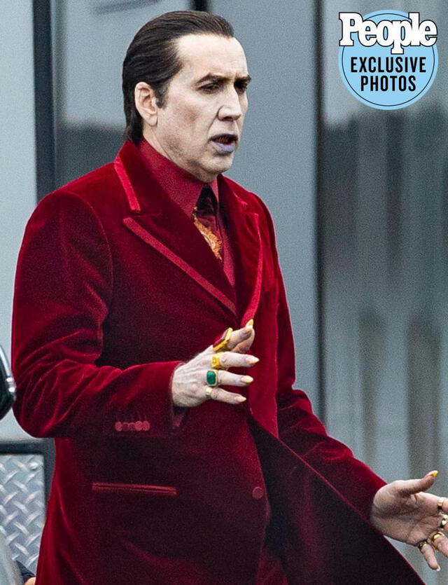 Nicolas Cage como Drácula. Foto: Revista People