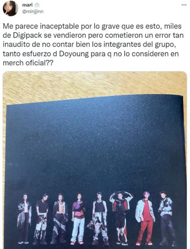 Doyoung fue omitido en foto grupal del álbum de NCT 127