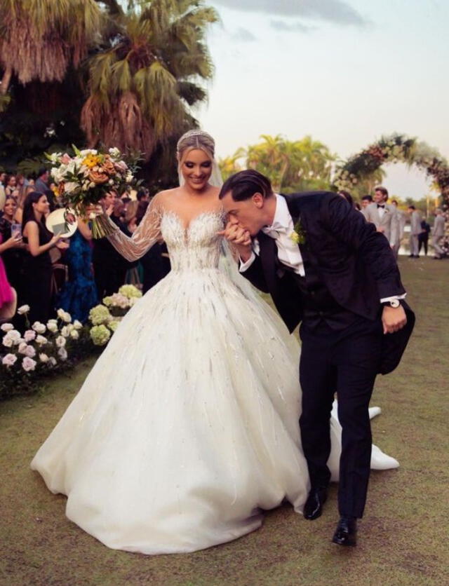 Lele Pons se casó en marzo del 2023 con el cantante Guaynaa. Foto: lelepons/ Instagram   