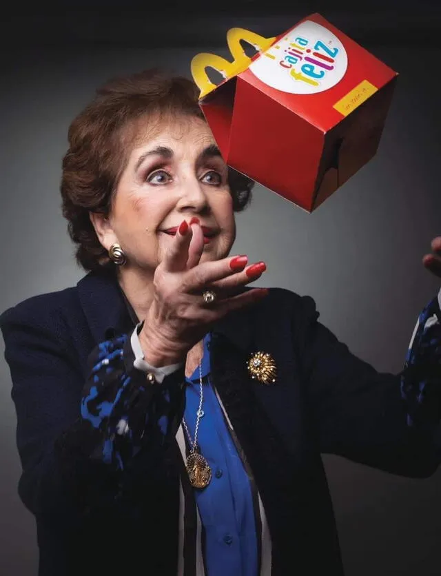 Yolanda Fernández de Cofiño creo que 1977 la primera idea de la Cajita Feliz de McDonald's. Foto: Magzter   