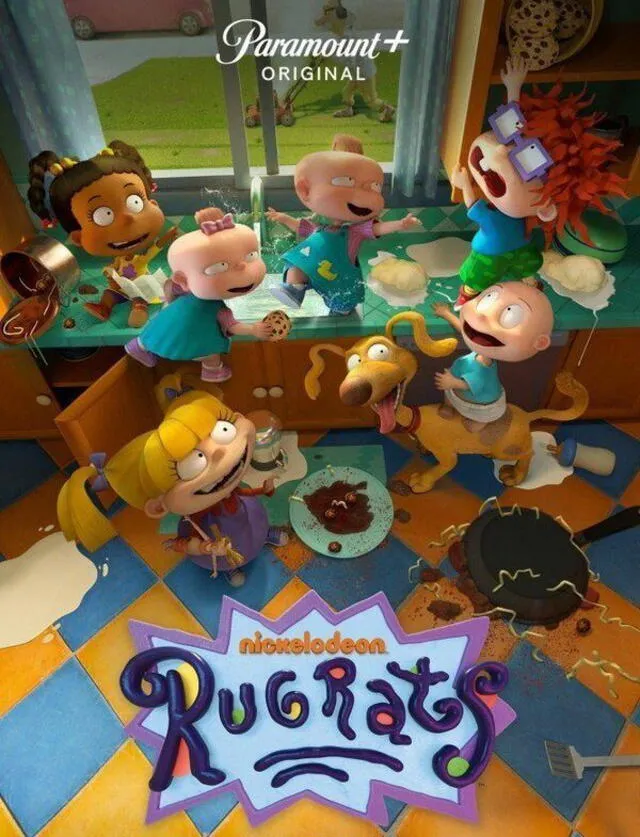 Poster oficial del reboot de Rugrats: aventuras en pañales. Foto: Paramount+