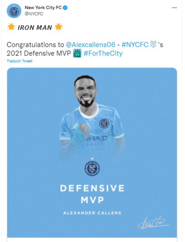 Callens anotó el penal decisivo que le dio su primer título a New York City.