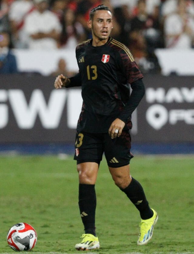 Erick Noriega debutó ante Nicaragua con la selección peruana. Foto: difusión   