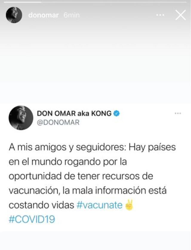 Don Omar es un usuario activo de redes sociales.