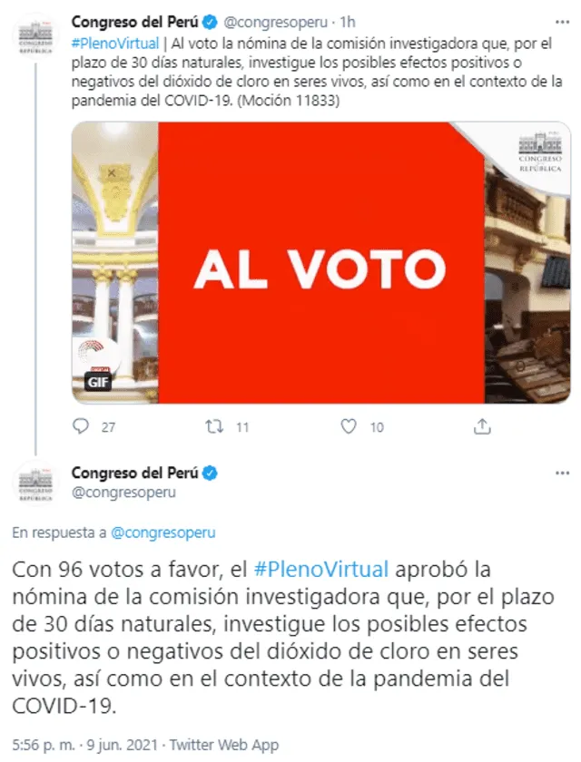 Publicaciones del Congreso.