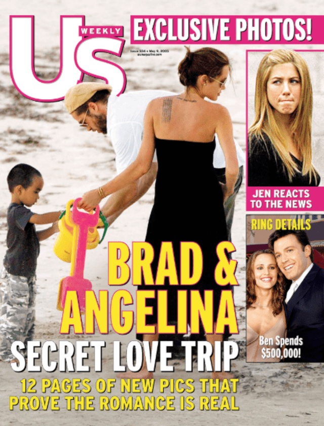 Lady Gaga,  Bradley Cooper, Brad Pitt y Angelina Jolie