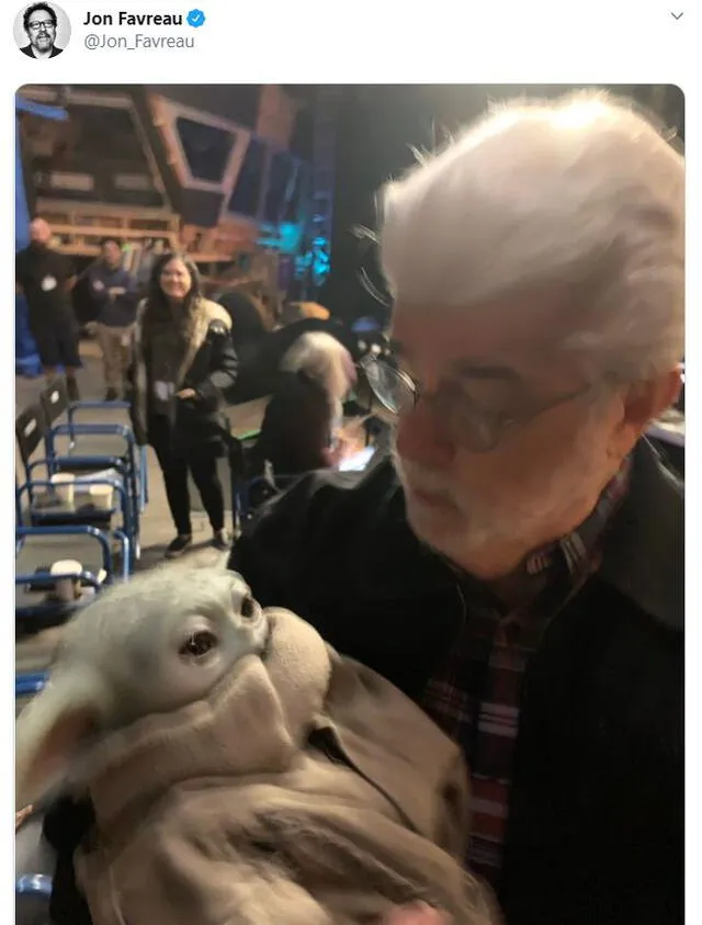 George Lucas ya pudo conocer a Baby Yoda, personaje de The Mandalorian