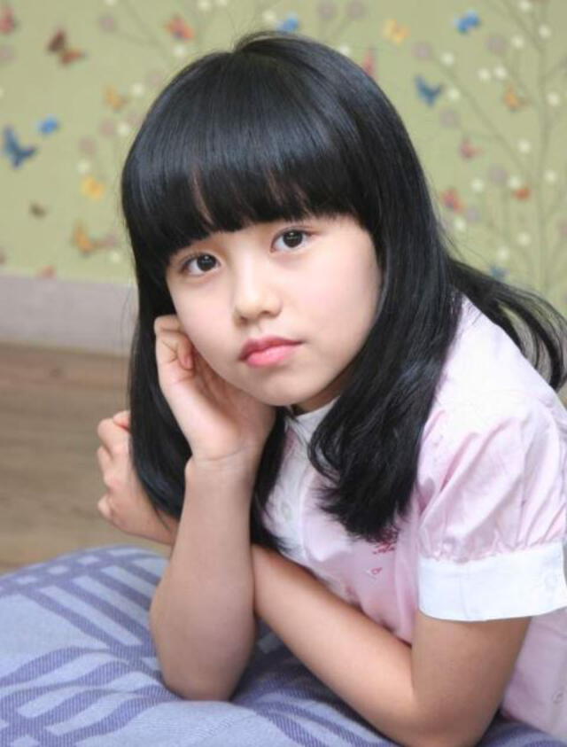 Kim So Hyun como niña actriz. Foto: Hancinema.