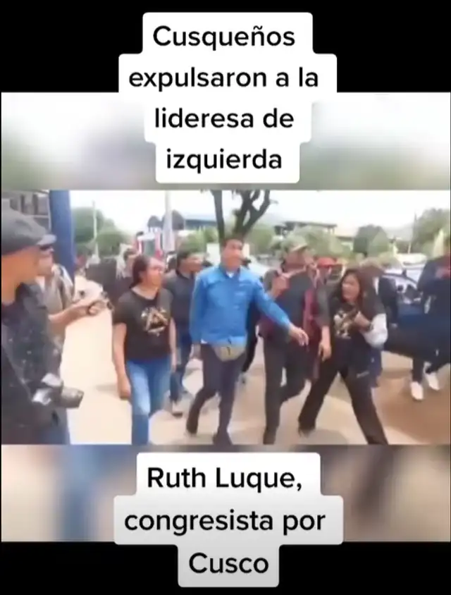 Incidente de legisladora no ocurrió en marzo de 2026 | Fuente: Facebook Incidente de legisladora no ocurrió en marzo de 2026 | Fuente: Facebook