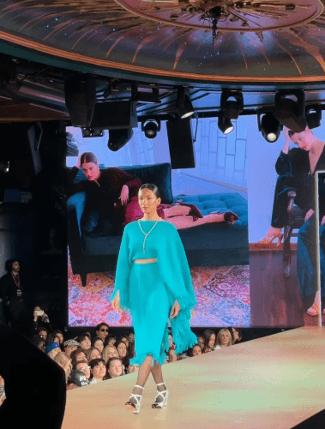 Brenda Matos y su participación en la semana de la moda en Nueva York. Foto: Instagram. Brenda Matos y su participación en la semana de la moda en Nueva York. Foto: Instagram.