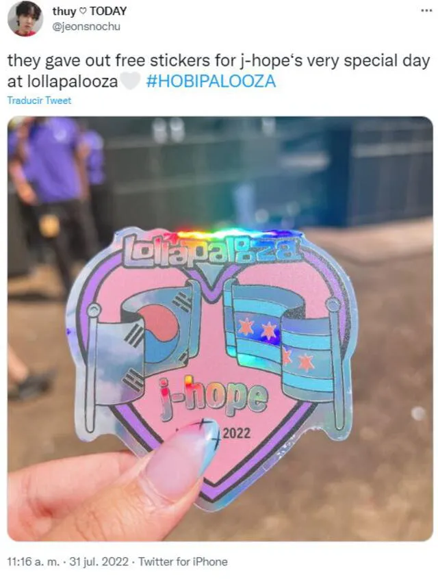 J-Hope en Lollapalooza 2022