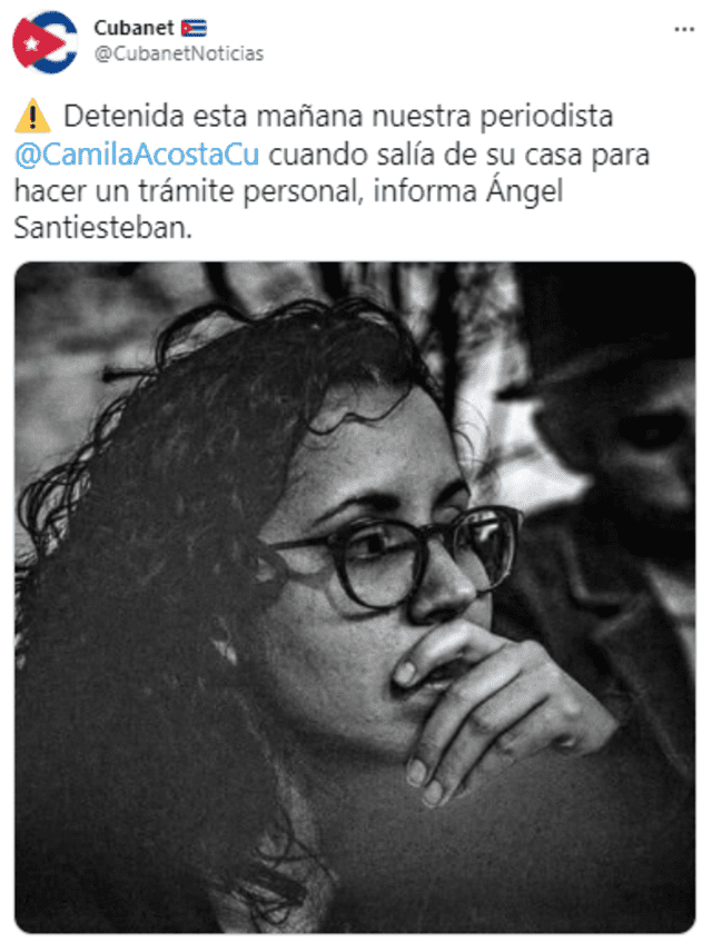 Protestas en Cuba: detienen a periodista Camila Acosta tras informar a ABC sobre las marchas