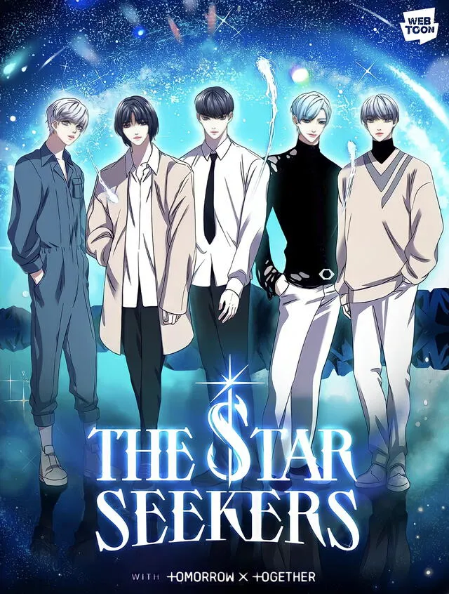 The Star Seekers: webtoon vinculado al grupo TXT. Foto: NAVER/HYBE