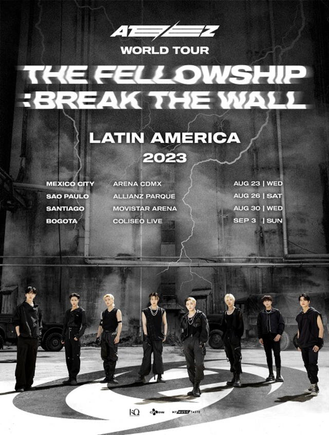 ATEEZ confirma conciertos en Latinoamérica para este 2023