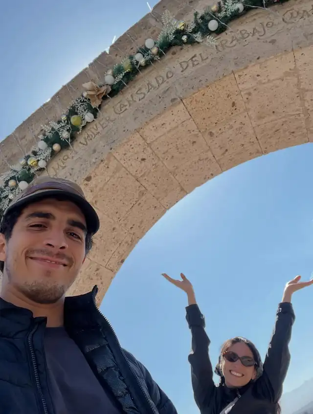  Jorge Guerra y Silvana Picco. Foto: Instagram    