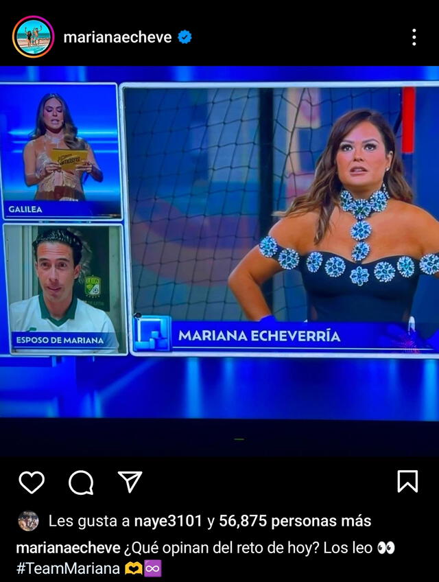 Emotivo mensaje de Óscar Jiménez a Mariana Echeverría en La Casa de los Famosos conmueve a todos. Foto: Instagram marianaecheve   