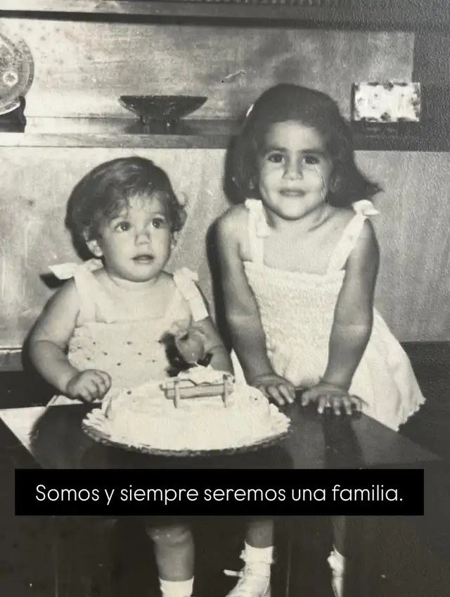 Daniela compartió inéditas de su infancia. Daniela compartió inéditas de su infancia.