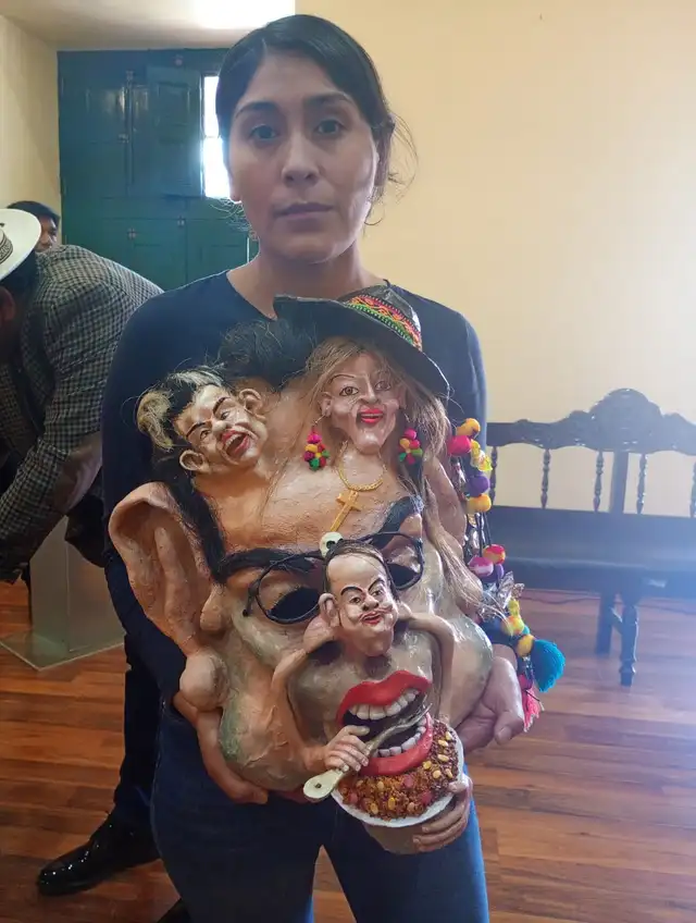  <strong>Elizabeth Ayala</strong>, artista ganadora. Foto: difusión   