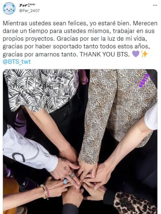 BTS, separación, hiatus, army