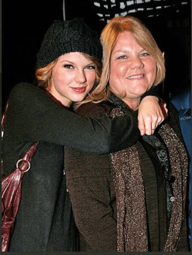 Taylor Swift y su madre. Foto: Twitter