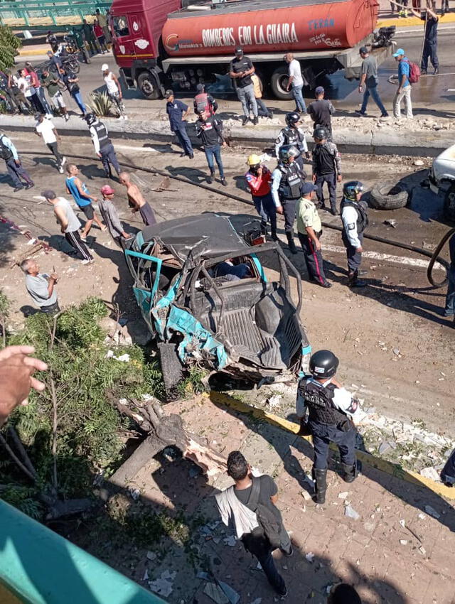 accidente en la guaira hoy