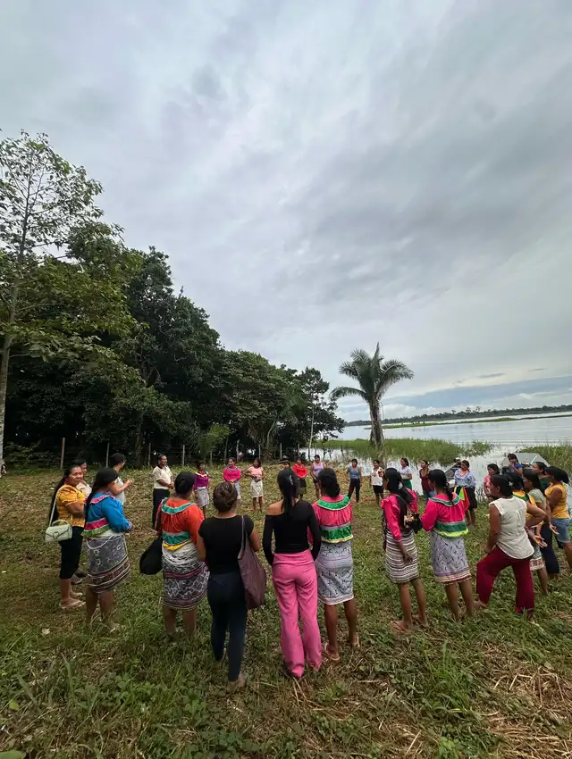 Planificación de las guardias indígenas para enfrentar los problemas sociales de su región. Foto: Consejo Shipibo Konibo Xetebo Coshikox   