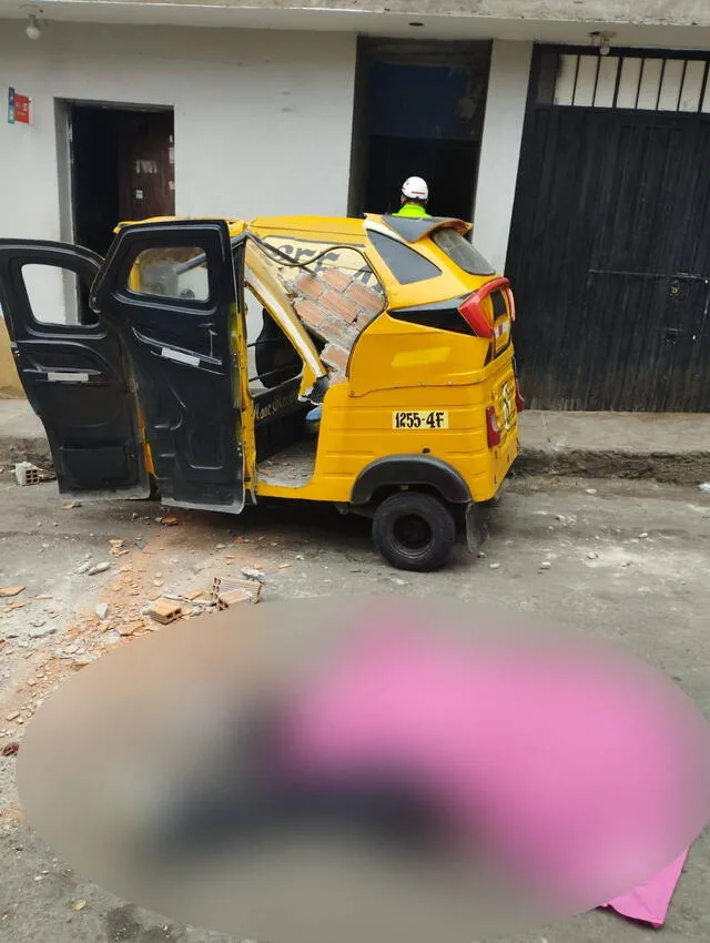 Jonatan Teófilo Ventura Vega, 36, died after a wall collapsed on him during the 6.1 magnitude earthquake in Lima. Photo: X Jonatan Teófilo Ventura Vega, 36, died after a wall collapsed on him during the 6.1 magnitude earthquake in Lima. Photo: X